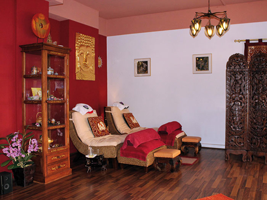 Bereich Fuß- und Beinmassage